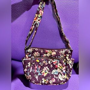 NWOT Vera Bradley Adjustable Cross Body Tote Bag